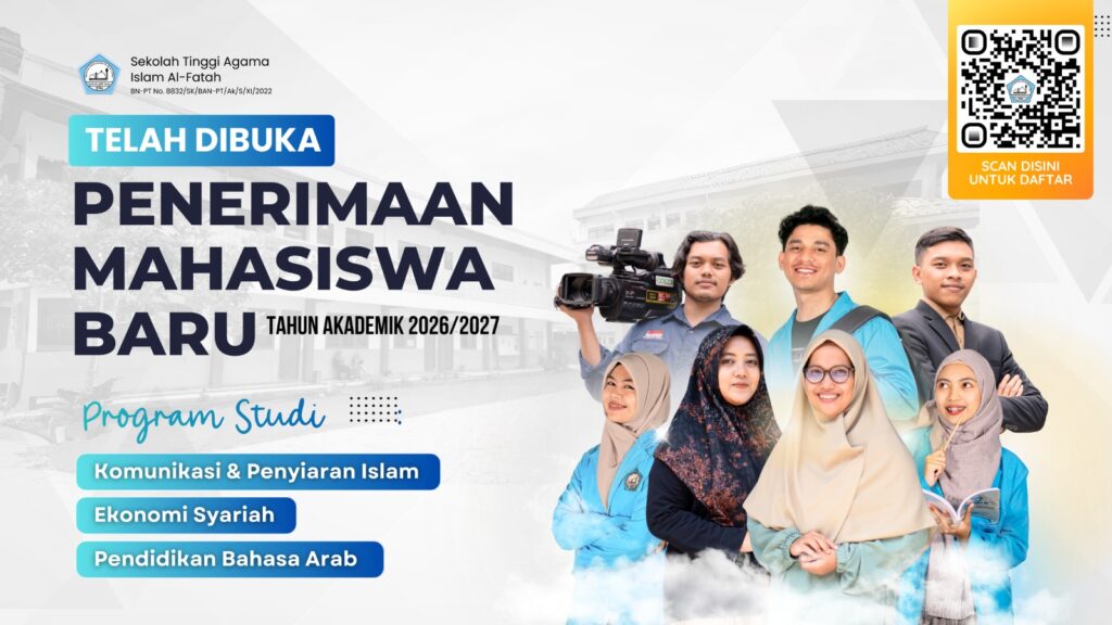 Penerimaan Mahasiswa Baru STAI Al-Fatah Tahun Akademik 2026/2027 Resmi Dibuka