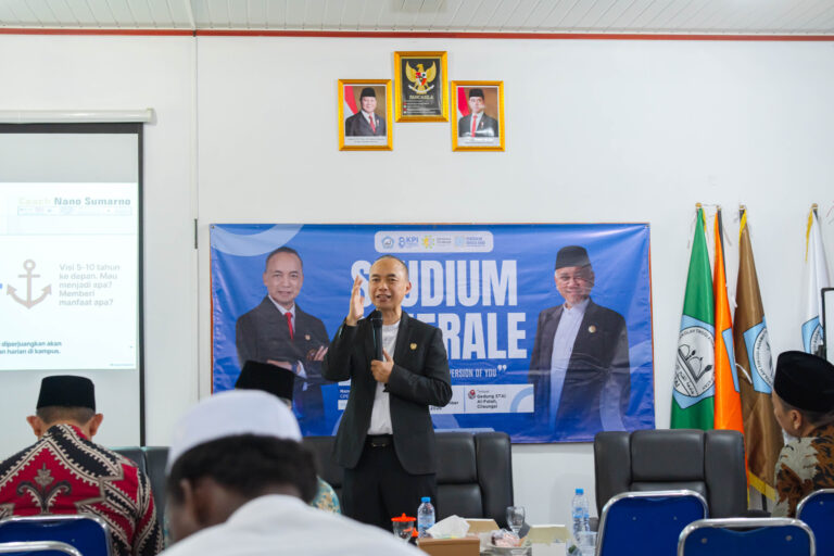 Studium General Perdana Semester Ganjil TA 2026/2027, STAI Al-Fatah Hadirkan Coach Nano Sumarno